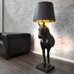 Equine Elegance Horse Tower Lamp