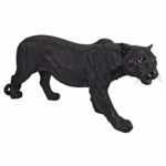 Wild Black Panther Art Sculpture
