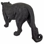 Wild Black Panther Art Sculpture