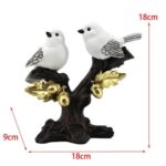 Bird Ornament Figurine Sculpture Bird Statue