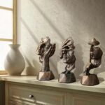 Contemplation Trio Sculptures