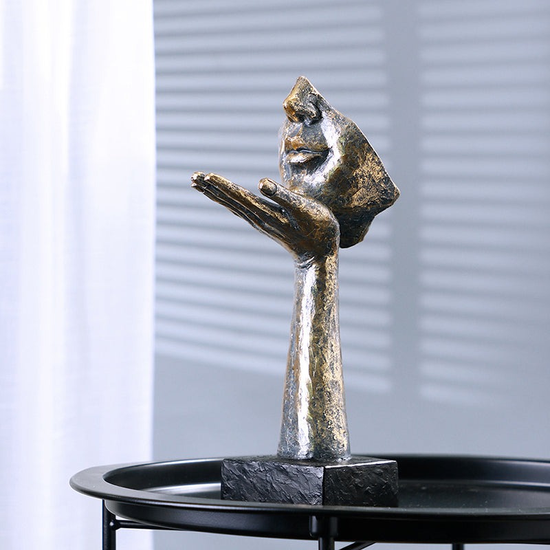 a77 WHIMSICAL FLIGHT NORDIC ABSTRACT FLYING KISS FIGURES