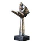 WHIMSICAL FLIGHT NORDIC ABSTRACT FLYING KISS FIGURES