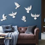 FLIGHT OF FANTASY PIGEON SET WHITE