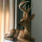 DEER NATURE'S NOBILITY STATUE