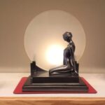 RARE FRANKART ART DECO LAMP MODEL