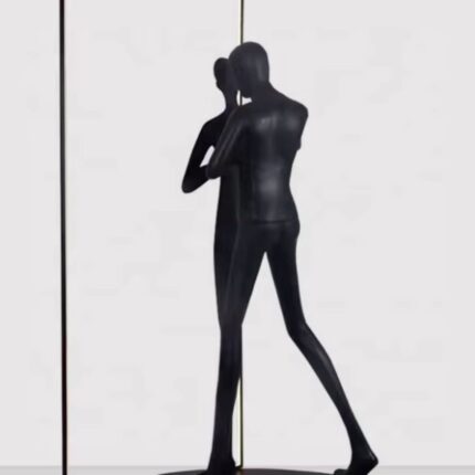 79'' BLACK LED NOVELTY FLOOR LAMP