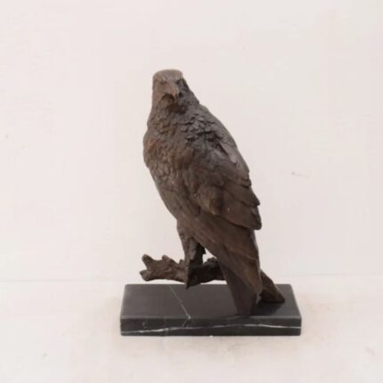 LARGE EAGLE BRONZE STATUE