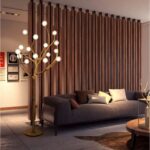 NORDIC RUSTIC TREE BRANCH FLOOR LAMP