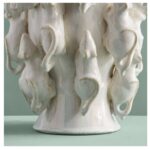 VASE WITH MICE MOUSE WHITE
