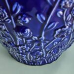 VASE WITH FLOWERS PRIMAVERA BLUE