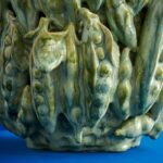 Bulbous Pea Vase Green
