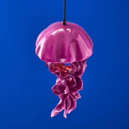 CEILING LIGHT JELLYFISH AVA MAGENTA