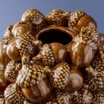 Acorn Vase Brown