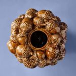 Acorn Vase Brown