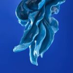CEILING LIGHT JELLYFISH AVA BLUE