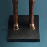 Floor Lamp Horse Amadeus Brown
