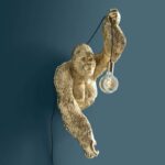 Wall Lamp Gorilla Jungle Jack Gold
