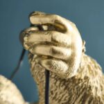 Wall Lamp Gorilla Jungle Jack Gold