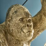 Wall Lamp Gorilla Jungle Jack Gold