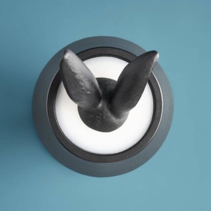 Table Lamp Rabbit Led Hiding Rabbit Matte Black