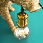 Table Lamp Wild Boar William Gold