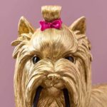 Table Lamp Dog Daisy Gold