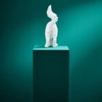 Table Lamp Cat Chichi White