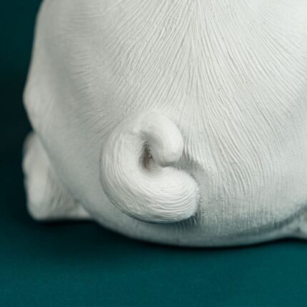 Table Lamp Dog Francis White