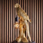 Table Lamp Parrot Timmy Gold