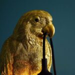 Table Lamp Parrot Timmy Gold