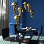 CEILING LIGHT JELLYFISH AVA GOLD