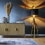 Floor Lamp Giraffe Gigi Junior Gold-Black