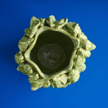 Vase Peas Long Green