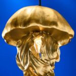 CEILING LIGHT JELLYFISH AVA GOLD
