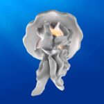 CEILING LIGHT JELLYFISH AVA WHITE
