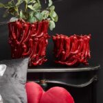 Vase Chilli L Red