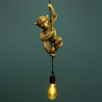 CEILING LAMP MONKEY CHIP GOLD