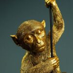 CEILING LAMP MONKEY CHIP GOLD