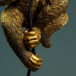 CEILING LAMP MONKEY CHIP GOLD