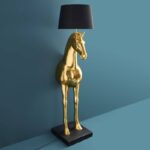 Floor Lamp Horse Amadeus Gold