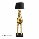 Floor Lamp Horse Amadeus Gold