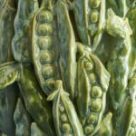Vase Peas Long Green