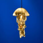 CEILING LIGHT JELLYFISH AVA GOLD