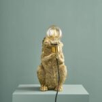 Table Lamp Squirrel Eduard Eichhorn Gold