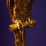 Floor Lamp Parrot Tammy Gold-Turquoise