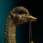 Wall Lamp Ostrich Baby Franz Josef Gold