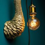 Wall Lamp Ostrich Baby Franz Josef Gold
