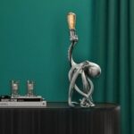 Table Lamp Octopus Otto Octopus Silver