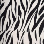 Armchair Zebra Black-White